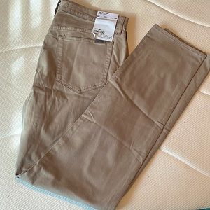Joes pants size 34 the Brixton straight + narrow kinetic NWT Oat